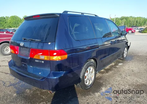 2003 Honda Odyssey Ex-L z USA, uszkodzony, nr VIN 5FNRL18943B108618